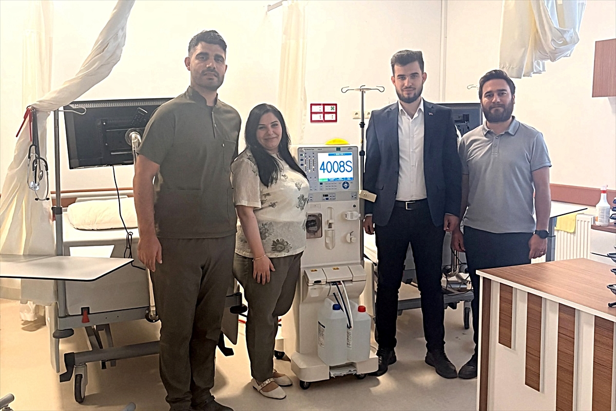 Gemerek Devlet Hastanesine yeni diyaliz cihazı kazandırıldı