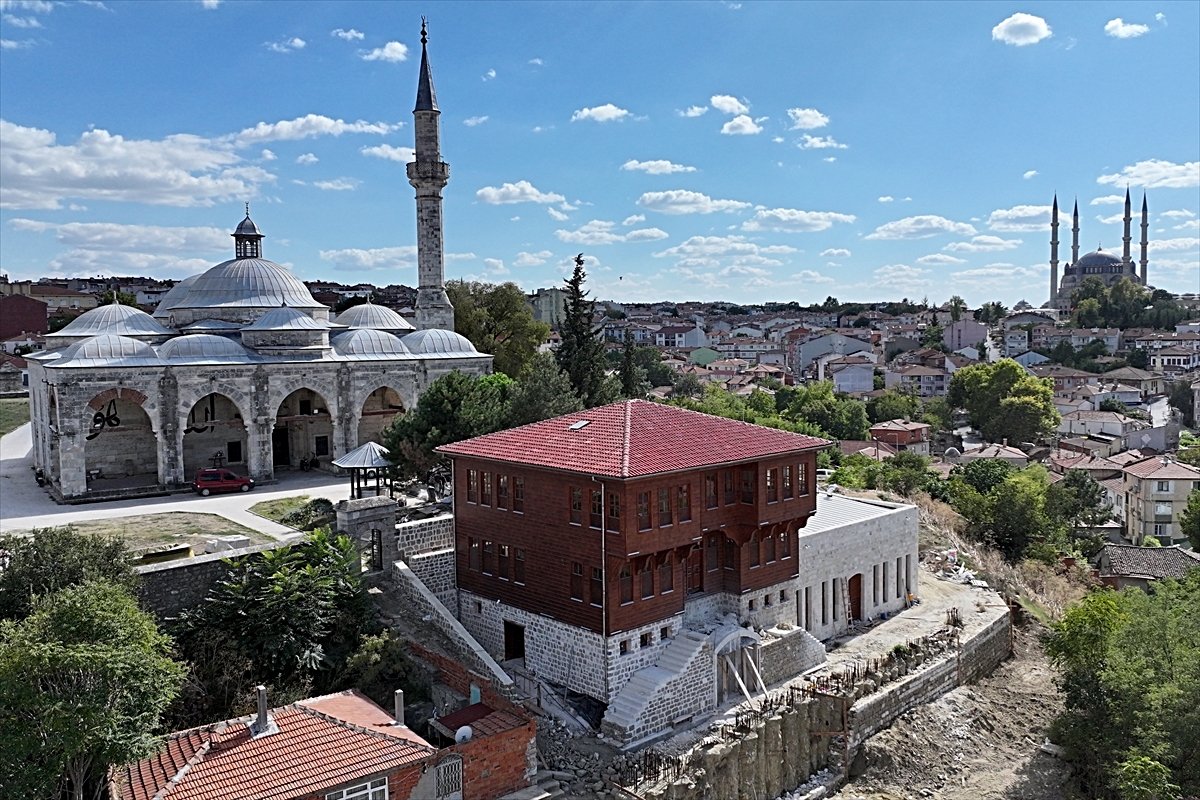 İhya edilen Edirne Mevlevihanesi ekimin ikinci haftasında hizmete açılacak
