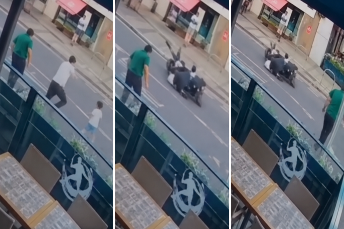 İngiltere’de Türk restoran müdürüne kahramanlık ödülü! Çocuğu kurtarmak için motosikletin önüne atladı
