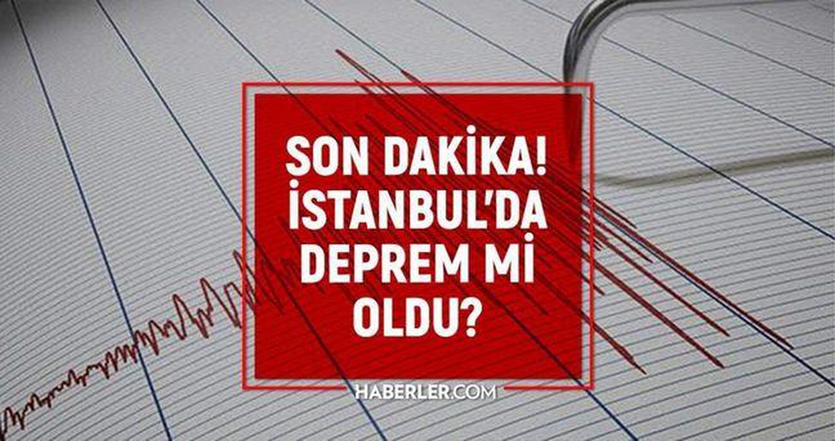 İstanbul'da deprem mi oldu? SON DAKİKA! 18 Eylül İstanbul'da az önce nerede deprem oldu?