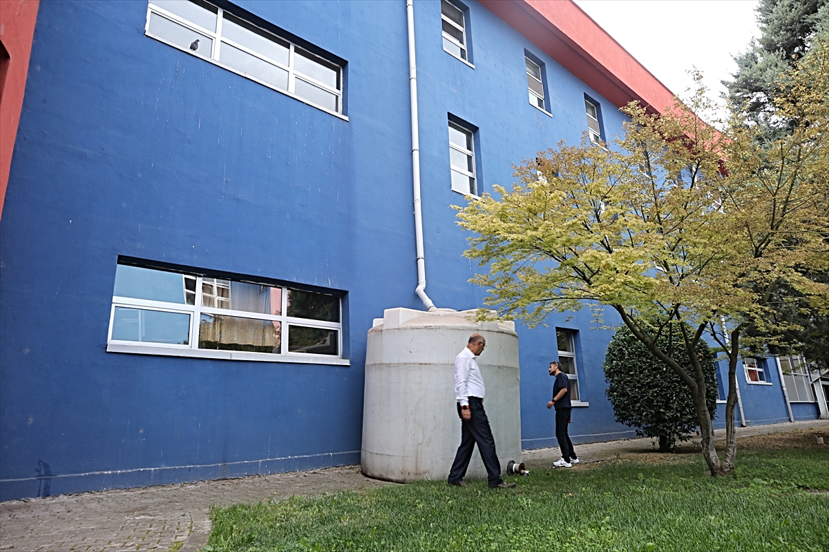 Karabük Üniversitesi 'yağmur suyu hasadı' ile su kaynaklarını koruyor