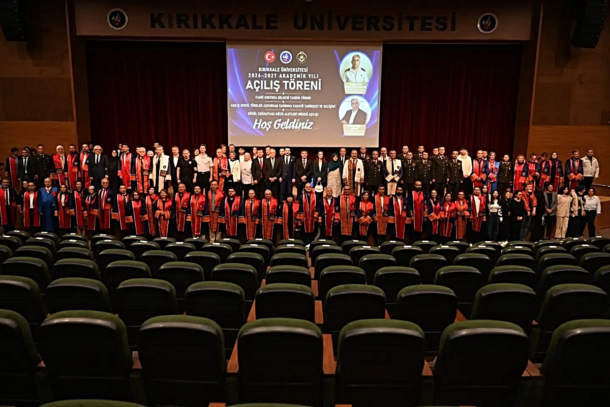 Kırıkkale Üniversitesinde akademik yıl açılış töreni yapıldı