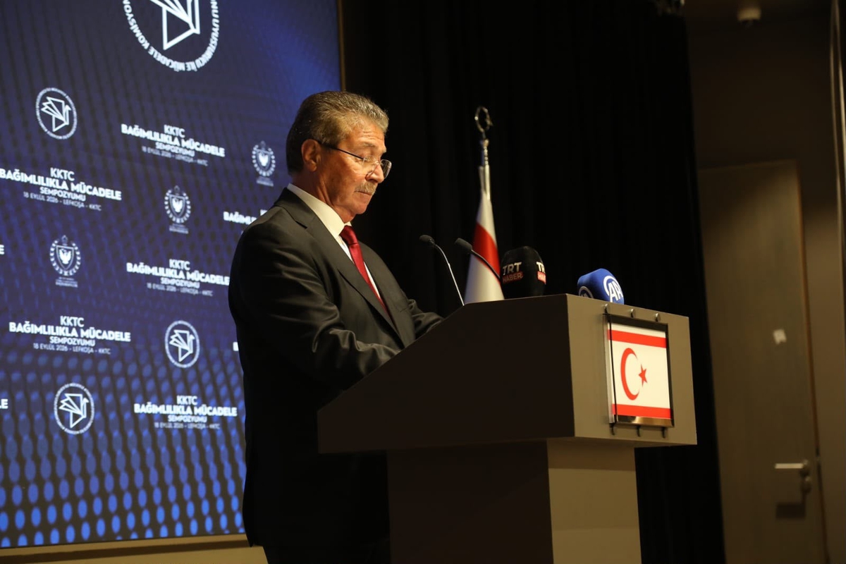 KKTC Başbakanı Üstel: 'Bağımlılıkla mücadelede üst düzey yapı oluşturulacak'