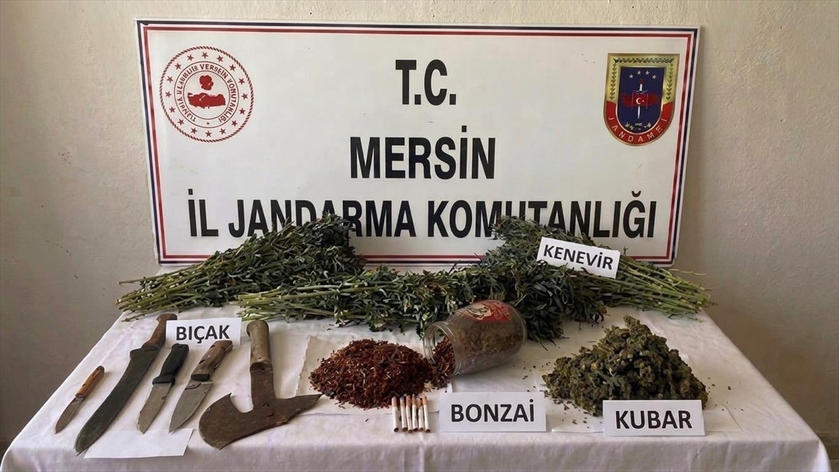 Mersin'de uyuşturucu operasyonunda gözaltına alınan 1 şüpheli tutuklandı