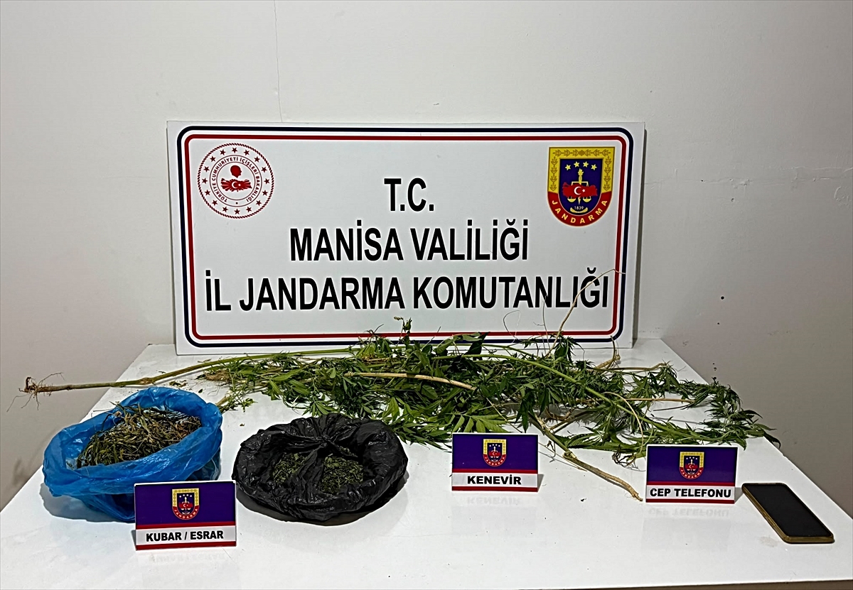 Sarıgöl'de uyuşturucu operasyonunda 1 şüpheli tutuklandı