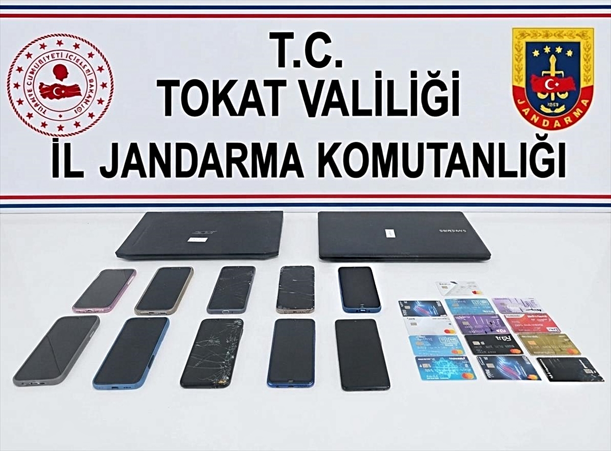 Tokat merkezli dolandırıcılık operasyonunda 4 zanlı tutuklandı