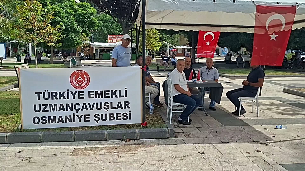 Türkiye Emekli Uzman Erbaşlar Derneği : Bize söz verip yerine getirmiyorlar