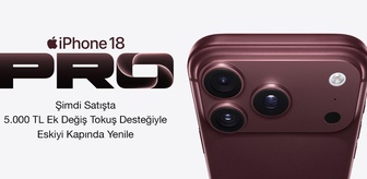 Yeni iPhone 18 Pro Modelleri Hepsiburada’da Satışta