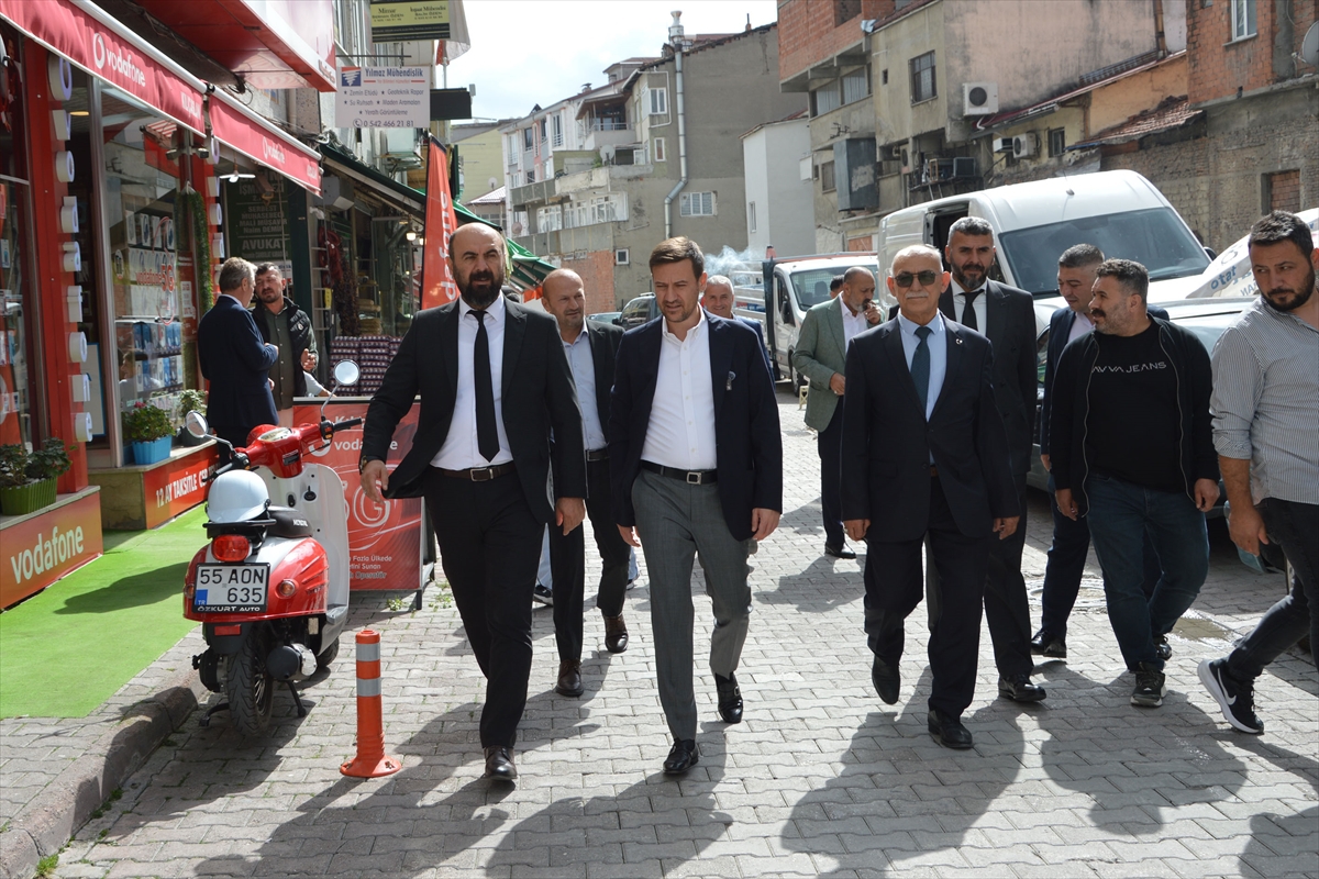 AK Parti Ankara Milletvekili Baykoç Havza'yı ziyaret etti