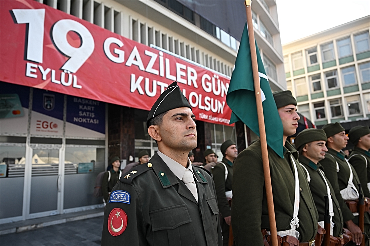 Ankara'da 19 Eylül Gaziler Günü dolayısıyla program düzenlendi