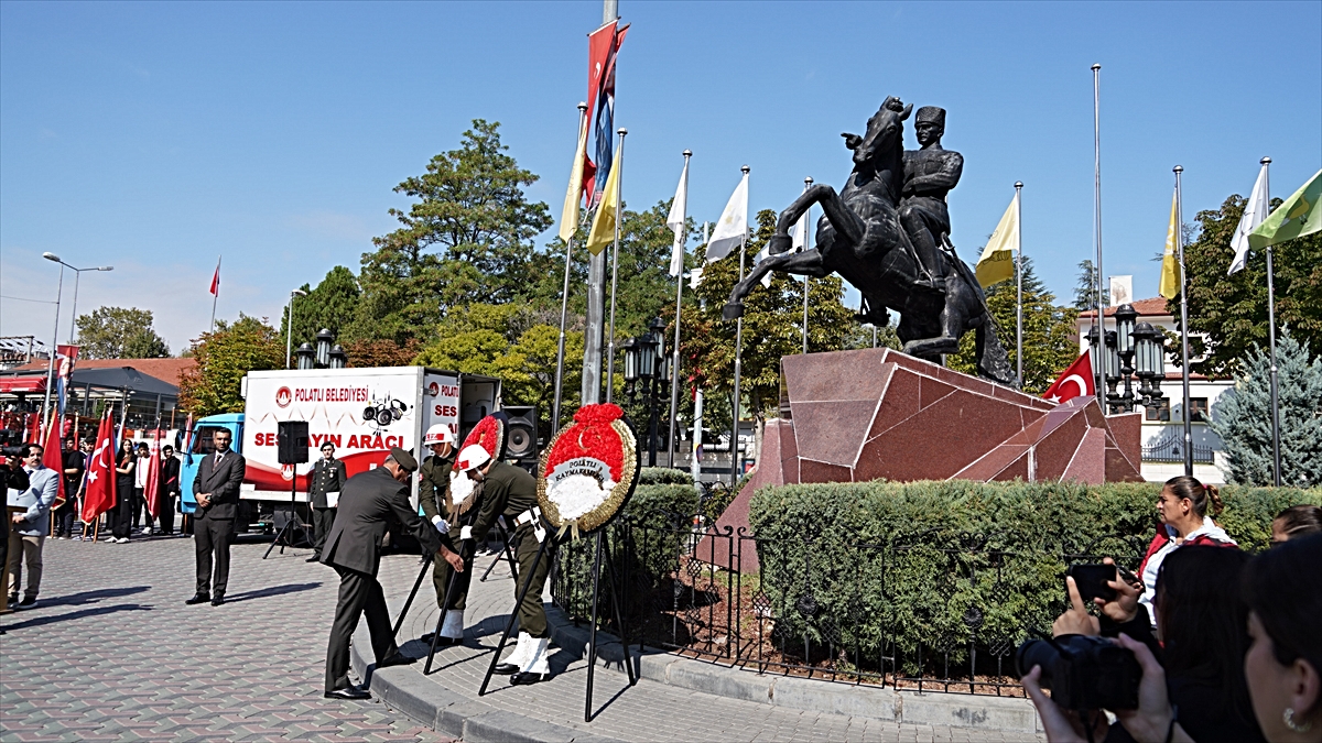 Ankara'nın Çubuk ve Polatlı ilçelerinde 19 Eylül Gaziler Günü töreni düzenlendi