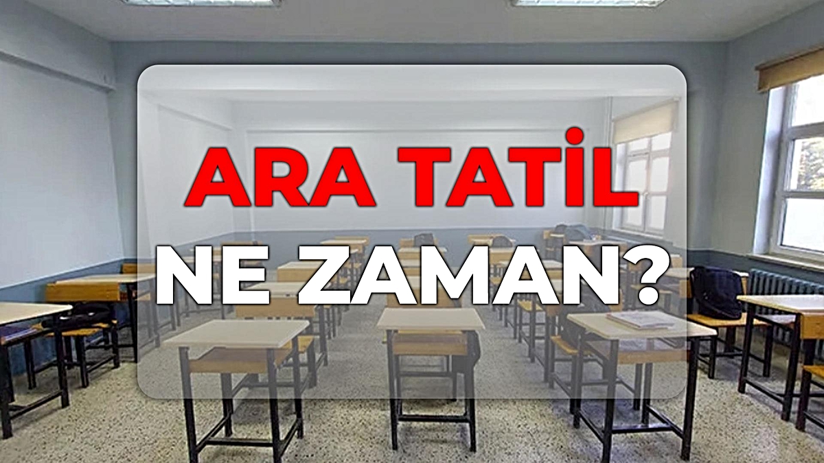 Ara tatil ne zaman 2026-2027? Kasım ara tatili kaç gün, ne zaman başlayacak?