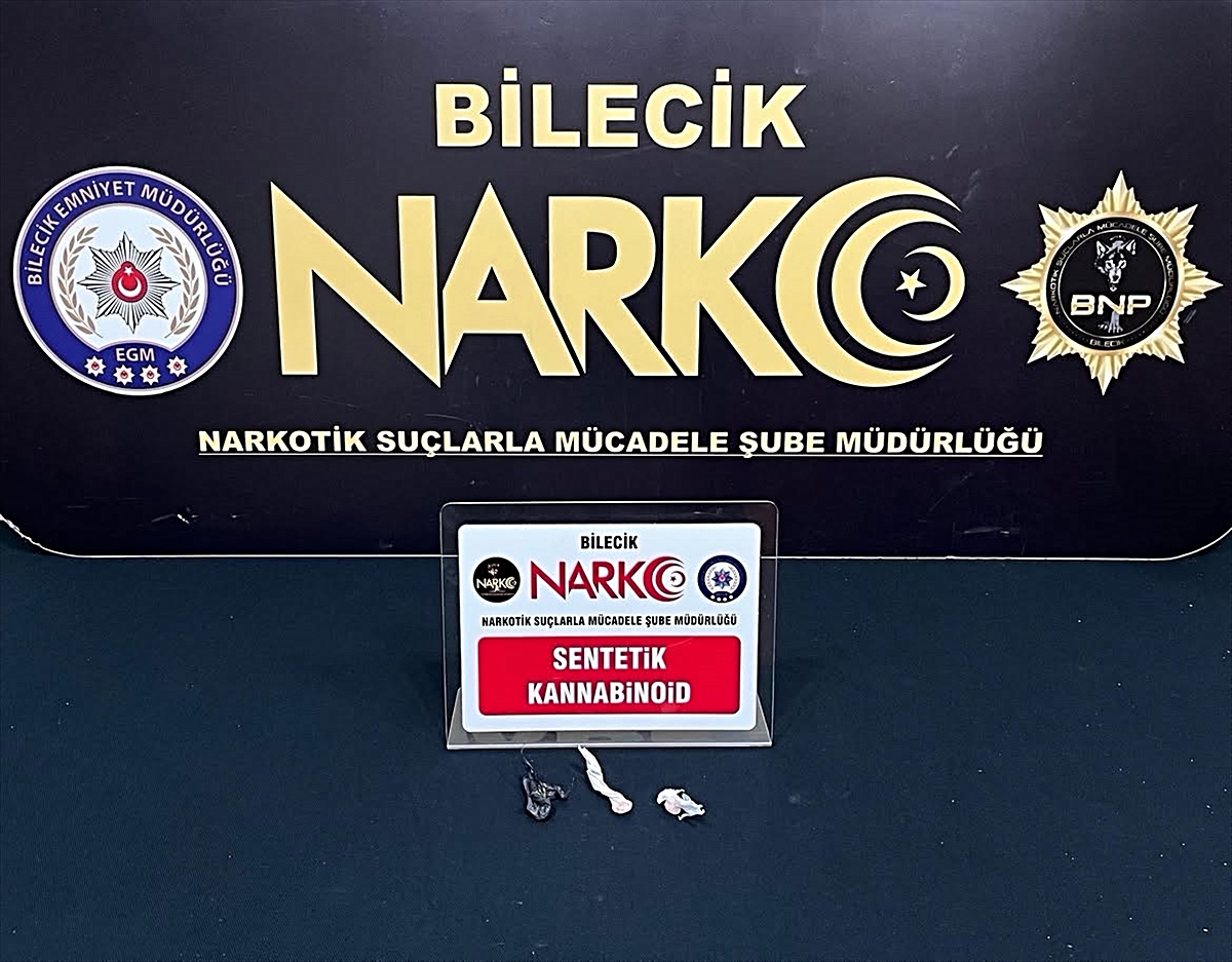 Bilecik merkezinde ve Bozüyük'te uyuşturucu operasyonunda 4 şüpheli gözaltına alındı