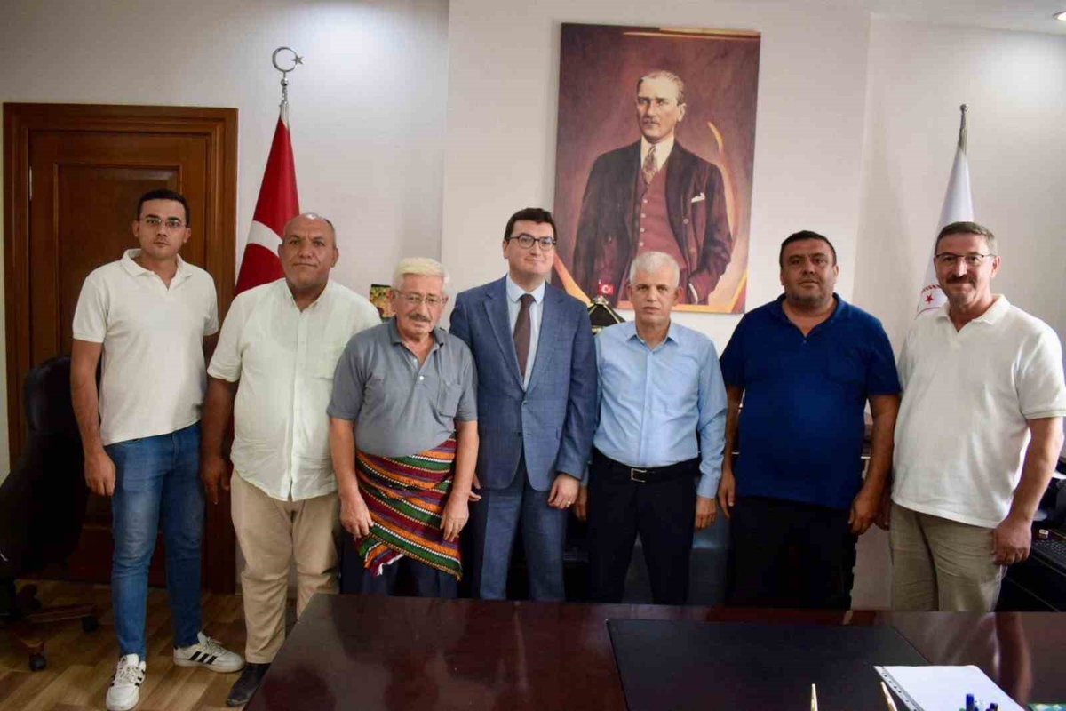 Bozdoğan'da 39. Ahilik Haftası kapsamında Kaymakam Sözen, Yılın Ahilerini ağırladı
