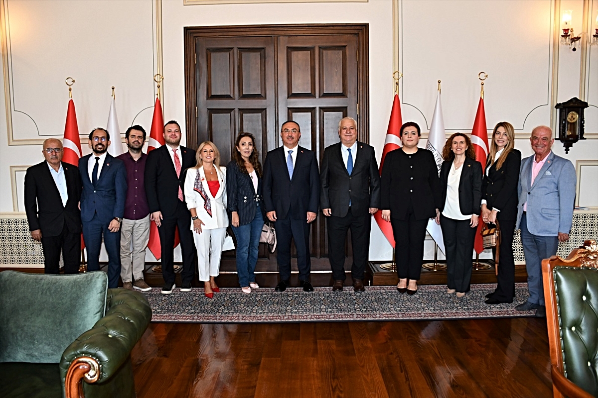 CHP Tekirdağ İl Başkanı Kaplan, Vali Soytürk'ü makamında ziyaret etti