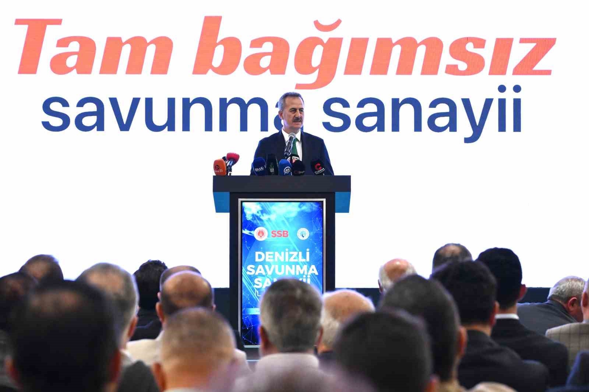 Denizli'de savunma sanayii buluşmasında yerlilik oranı yüzde 83 açıklandı