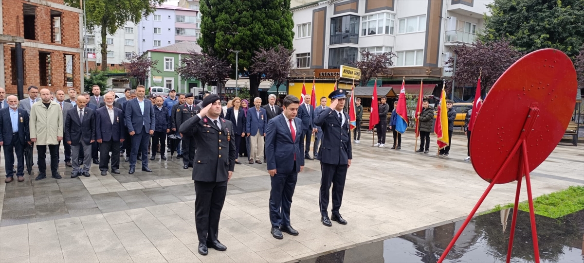 Giresun'da 19 Eylül Gaziler Günü dolayısıyla törenler düzenlendi