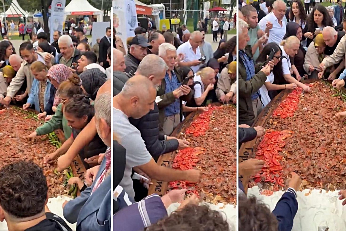 Görüntü Türkiye'den! İzleyenler ikiye bölündü
