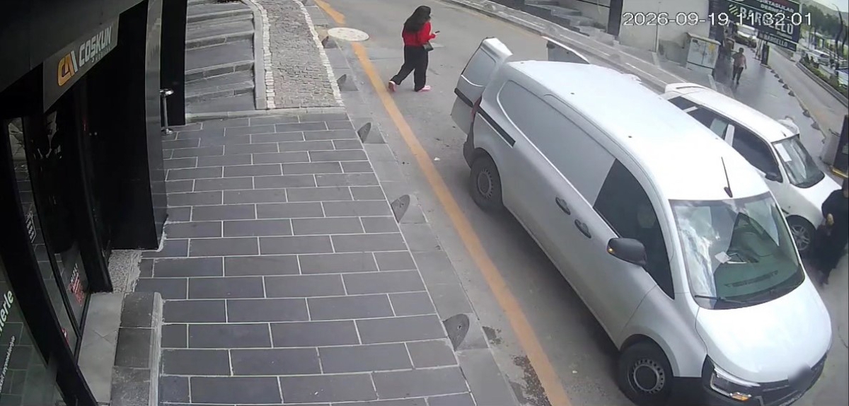 Karabük’te yürekleri ağza getiren anlar kamerada