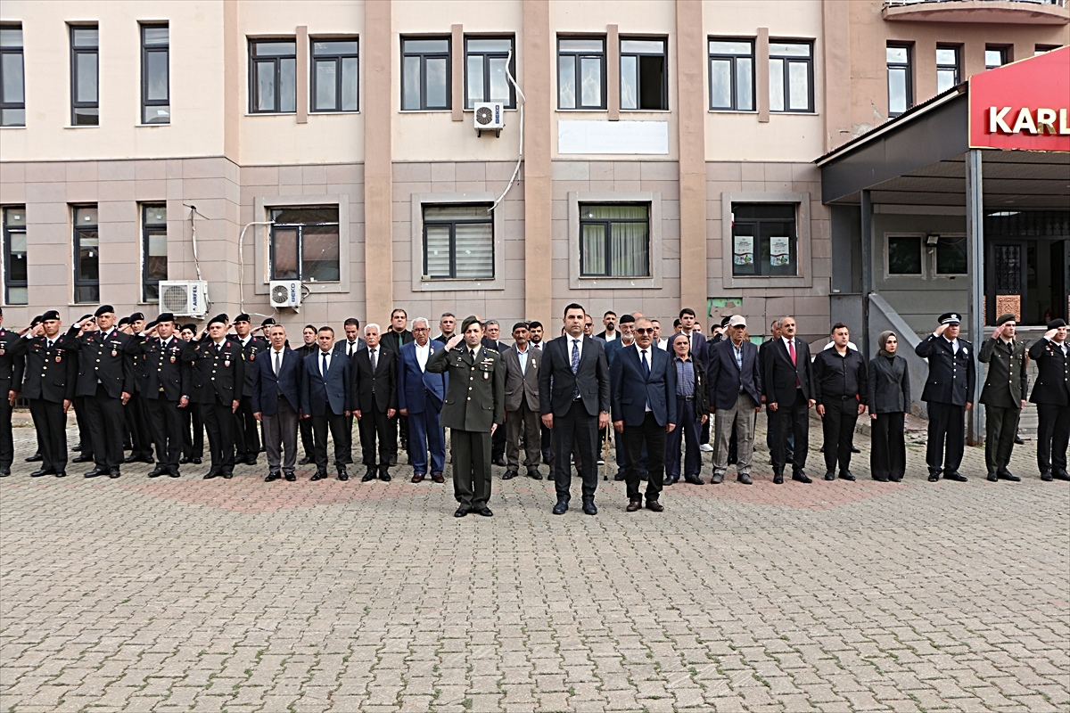 Karlıova'da 19 Eylül Gaziler Günü törenle kutlandı