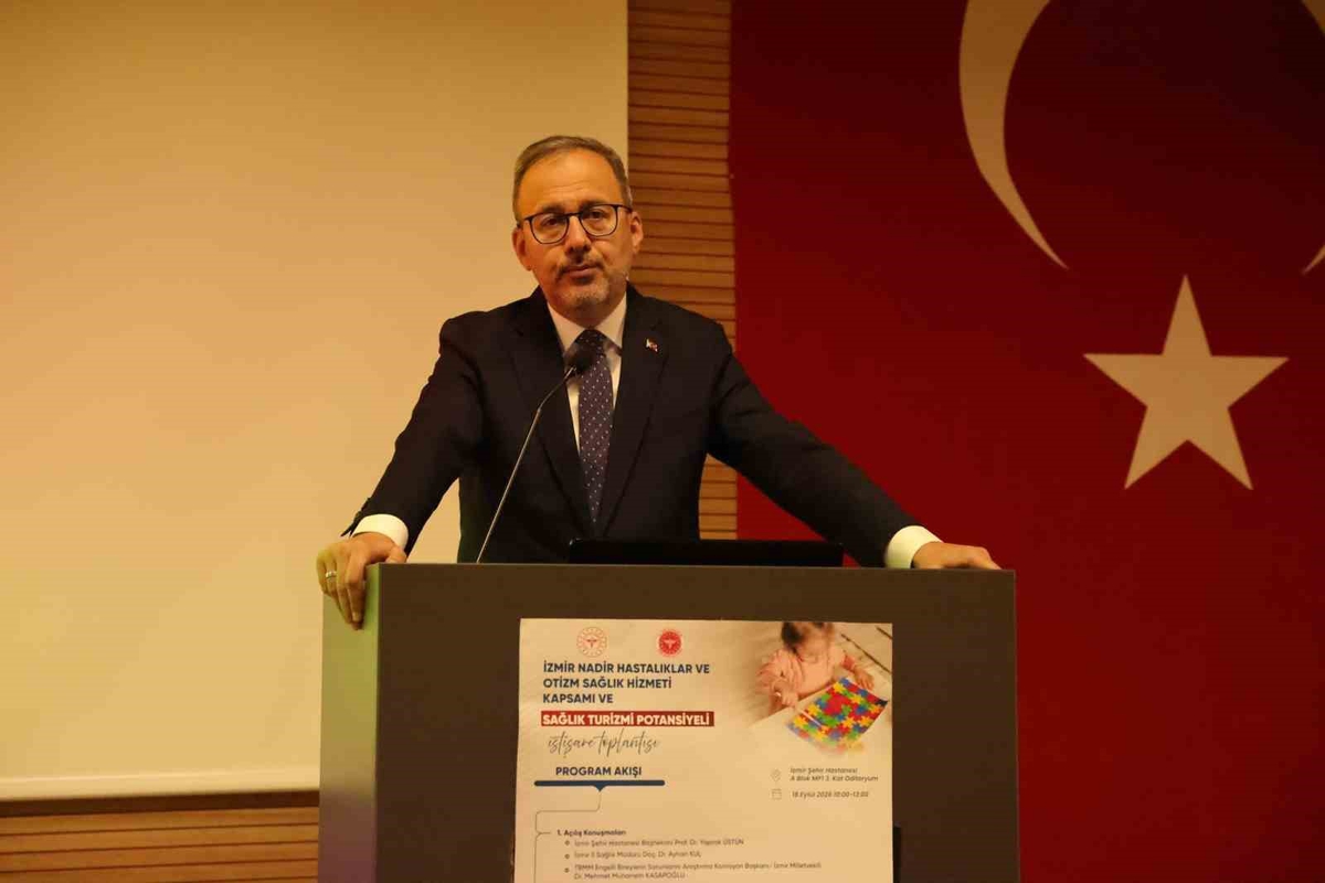 Kasapoğlu İzmir Şehir Hastanesi'nde otizm ve nadir hastalık merkezi hedefini açıkladı