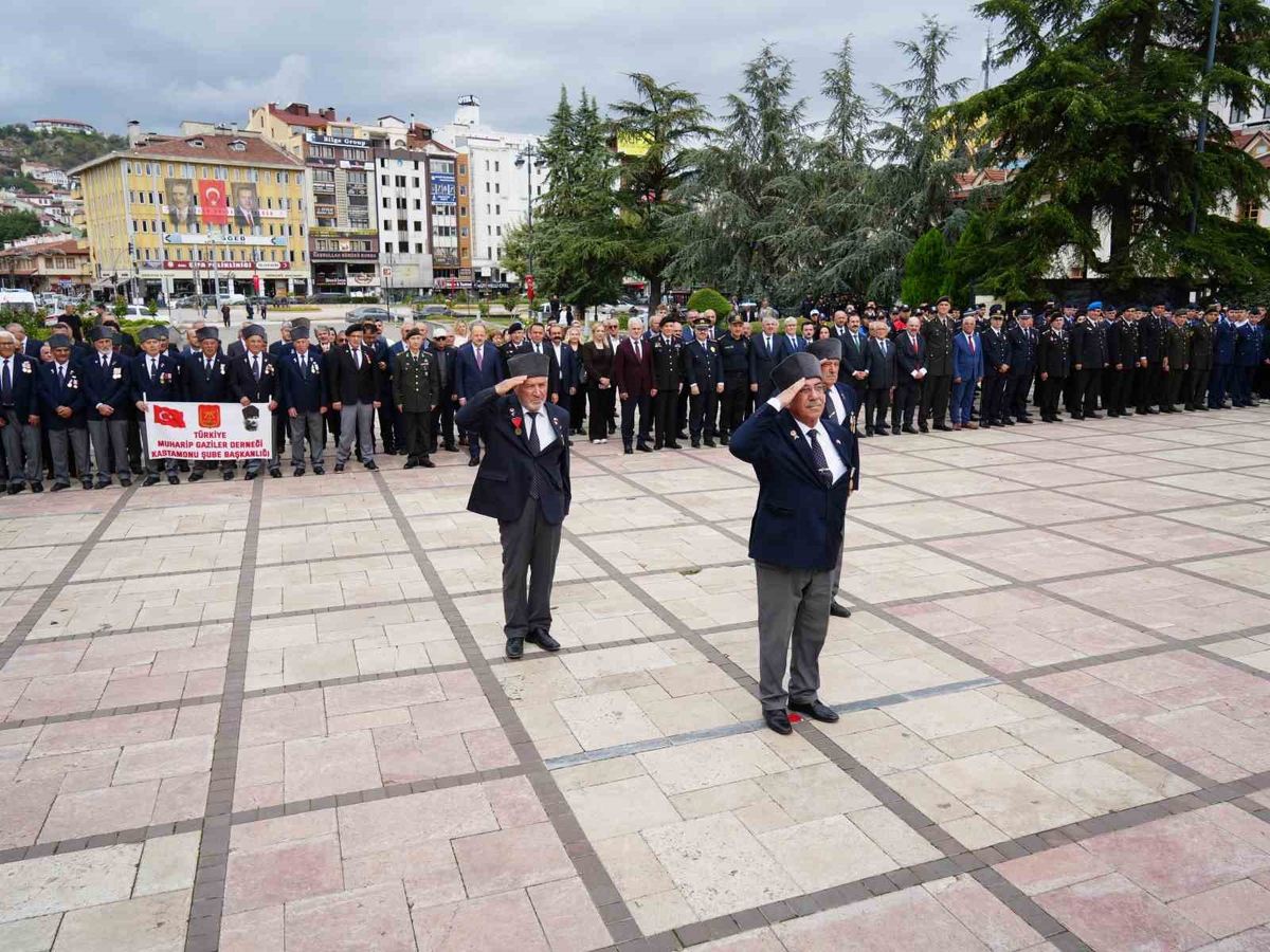 Kastamonu’da Gaziler Günü törenle kutlandı