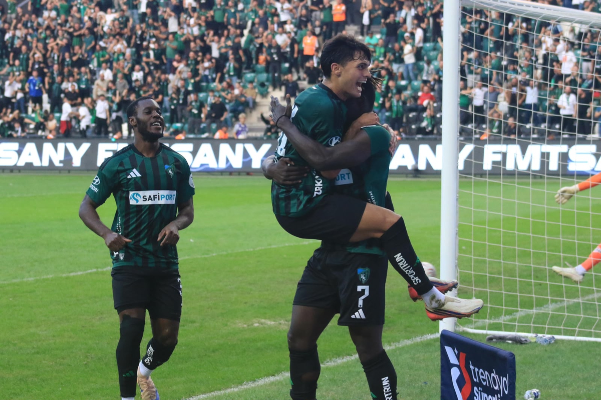 Kocaelispor, Süper Lig'in 6. haftasında Gaziantep FK'yı 2-0 mağlup etti