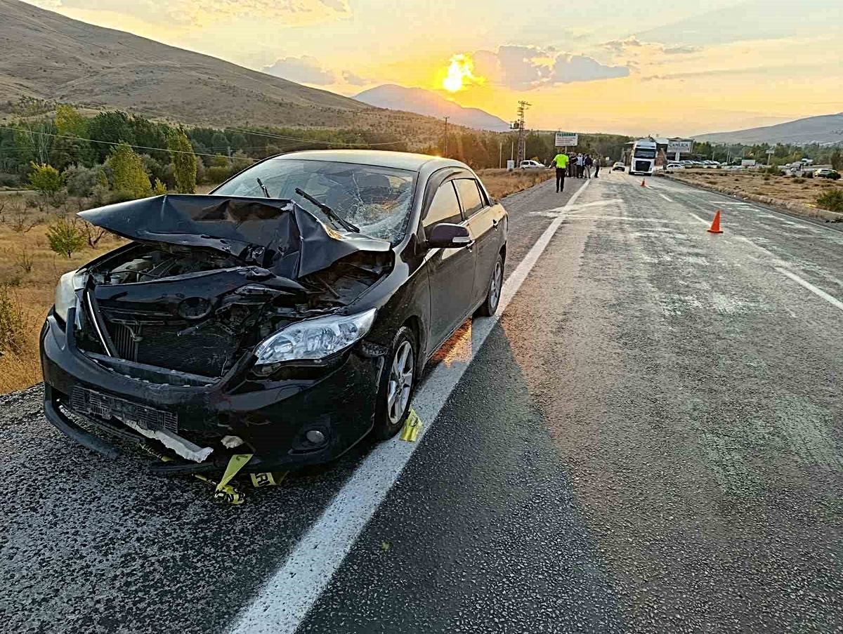 Malatya'da motosiklet sürücüsü kazada öldü, otomobil sürücüsü gözaltına alındı