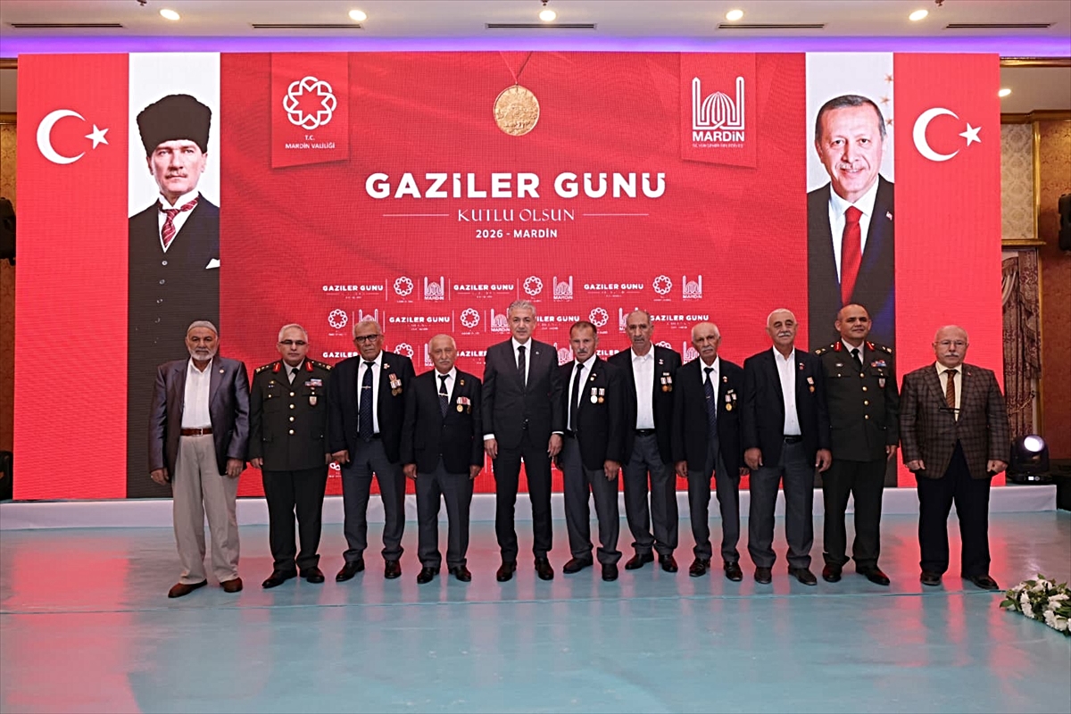 Mardin'de 19 Eylül Gaziler Günü dolayısıyla program düzenlendi