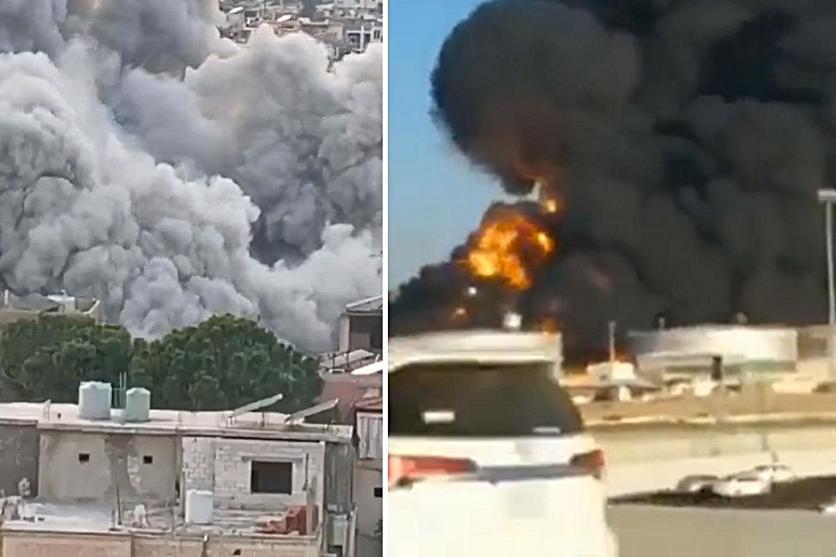 Suudi Arabistan'ın başkenti Riyad'da art arda patlamalar: Havalimanı çevresinden dumanlar yükseldi