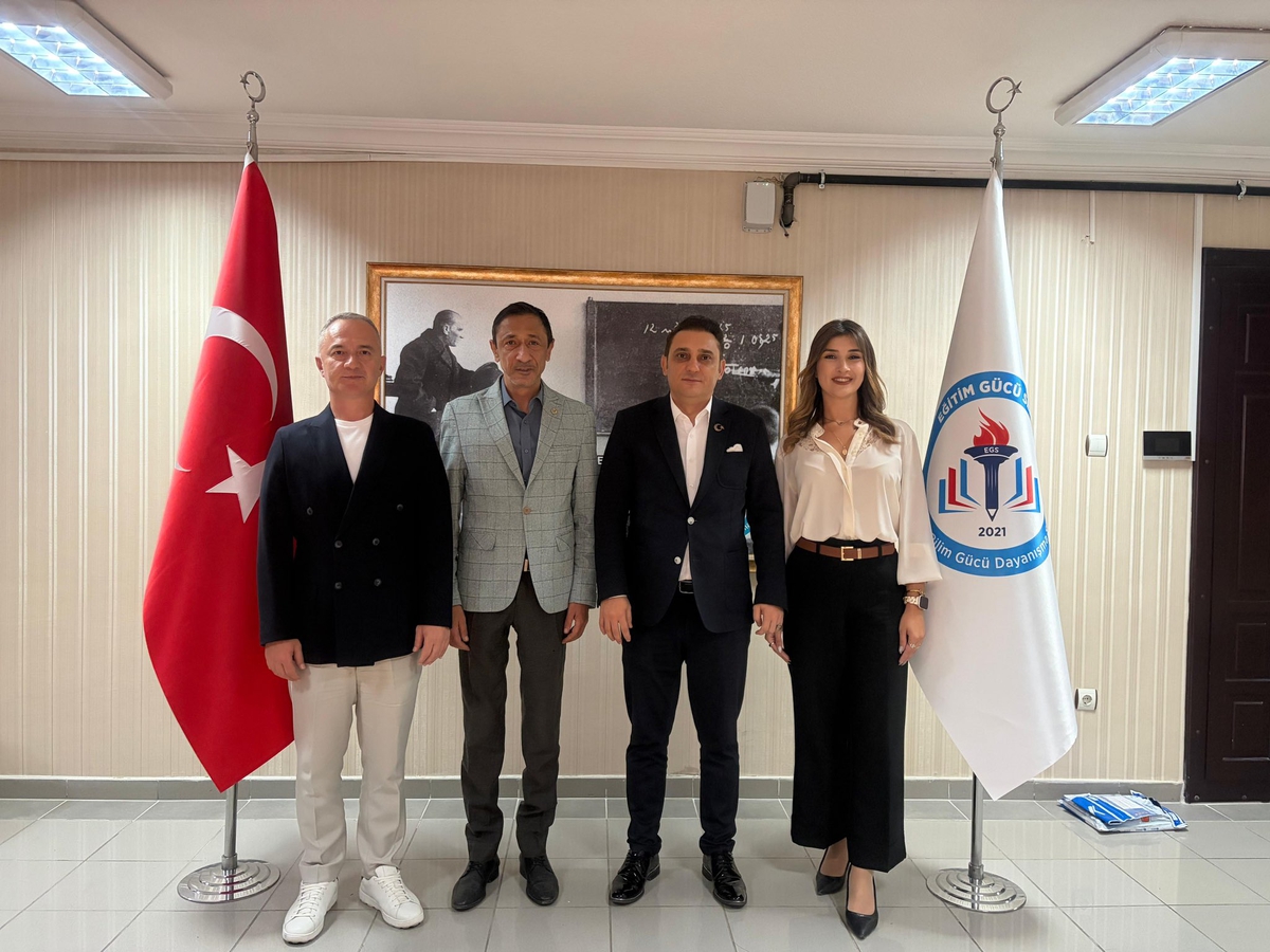 Sendika yöneticileri, Eğitim Gücü-Sen Genel Başkanı Özat'ı ziyaret etti