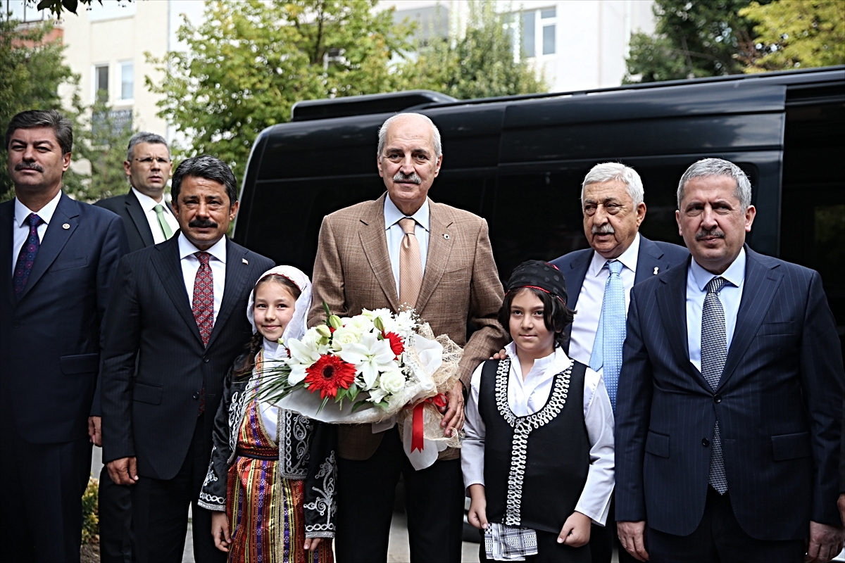 TBMM Başkanı Kurtulmuş, 39. Ahilik Haftası için Kırşehir Valiliğini ziyaret etti