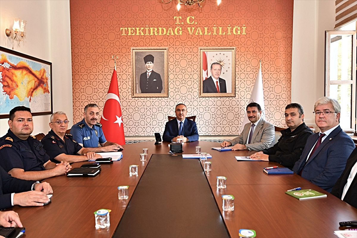 Tekirdağ'da acil çağrı koordinasyon kurulu, 112'nin 2025 faaliyetlerini görüştü