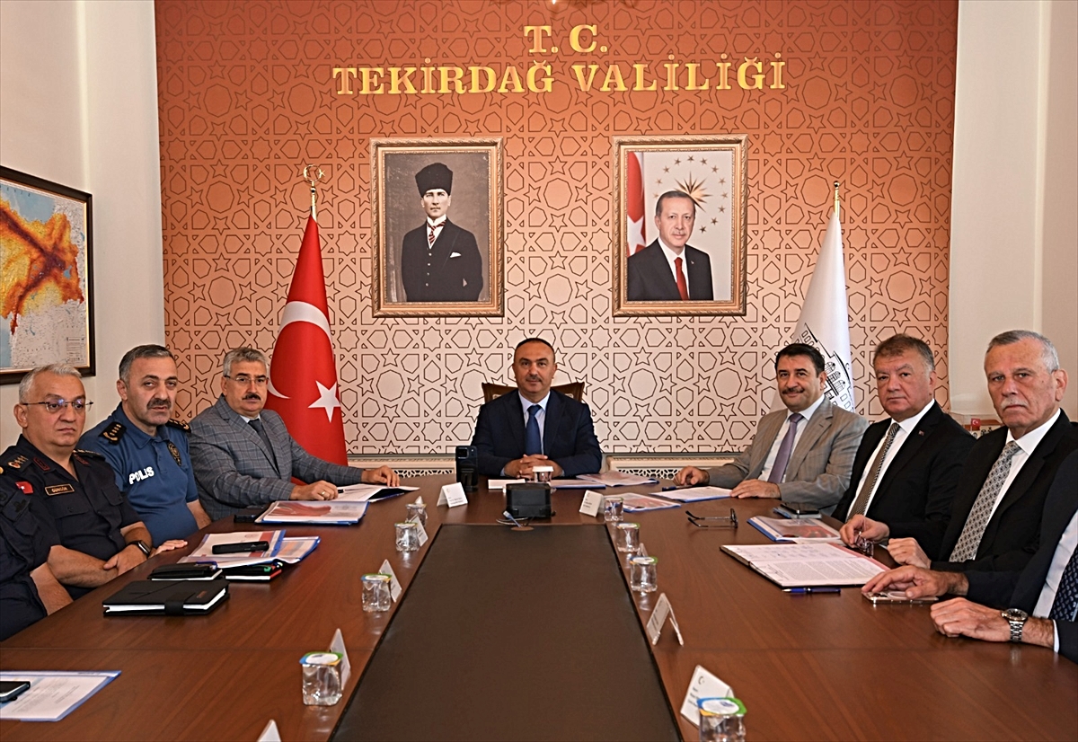 Tekirdağ'da KYK ve üniversite yurtları için 2026-2027 güvenlik tedbirleri görüşüldü