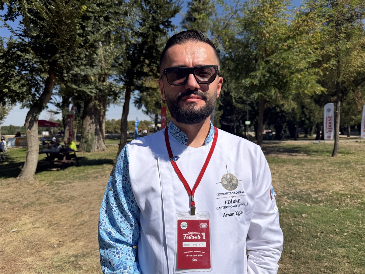 Balkanlardan gelen 41 şef Edirne Gastronomi Festivali'nde beyaz peyniri övdü