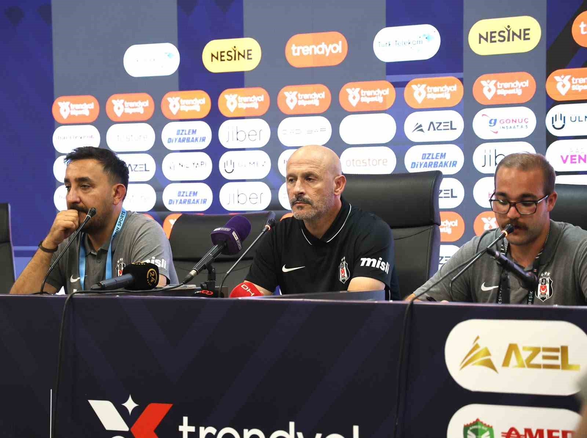 Beşiktaş, Amed Sportif'e 3-2 yenildi; Italiano kötü başlangıcı işaret etti
