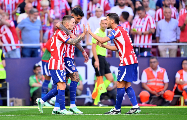 Atletico Madrid, Real Madrid'i LaLiga'da 2-1 mağlup etti