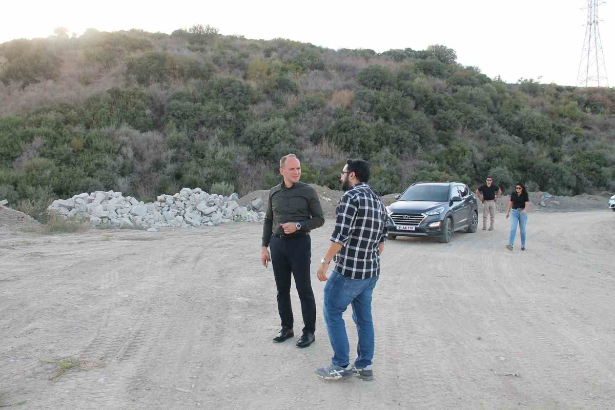 Erzin Kaymakamı Akpınar, Erzin OSB’deki çalışmalar hakkında bilgi aldı