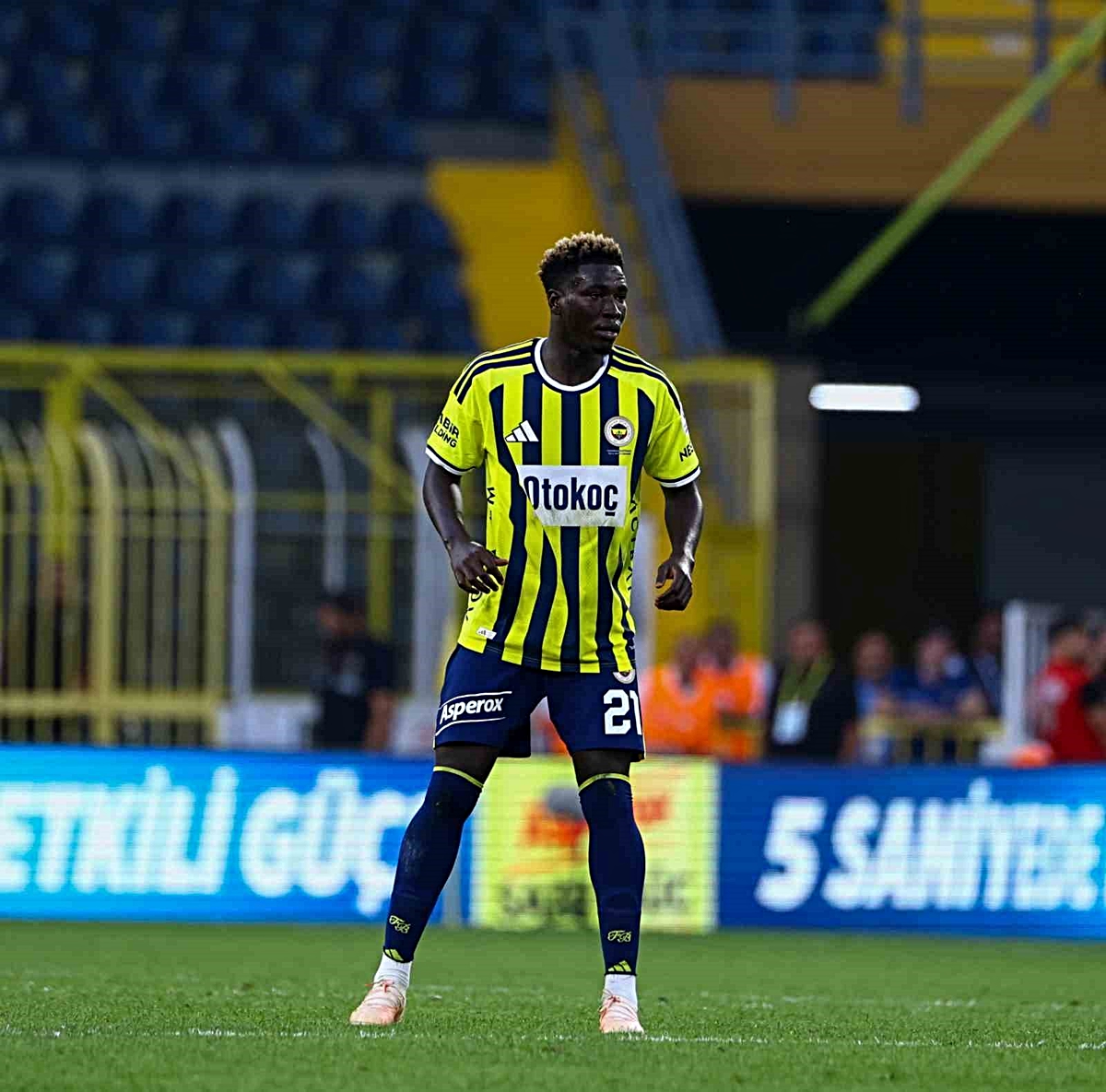 Kojo Peprah Oppong Fenerbahçe formasıyla ilk maçına çıktı