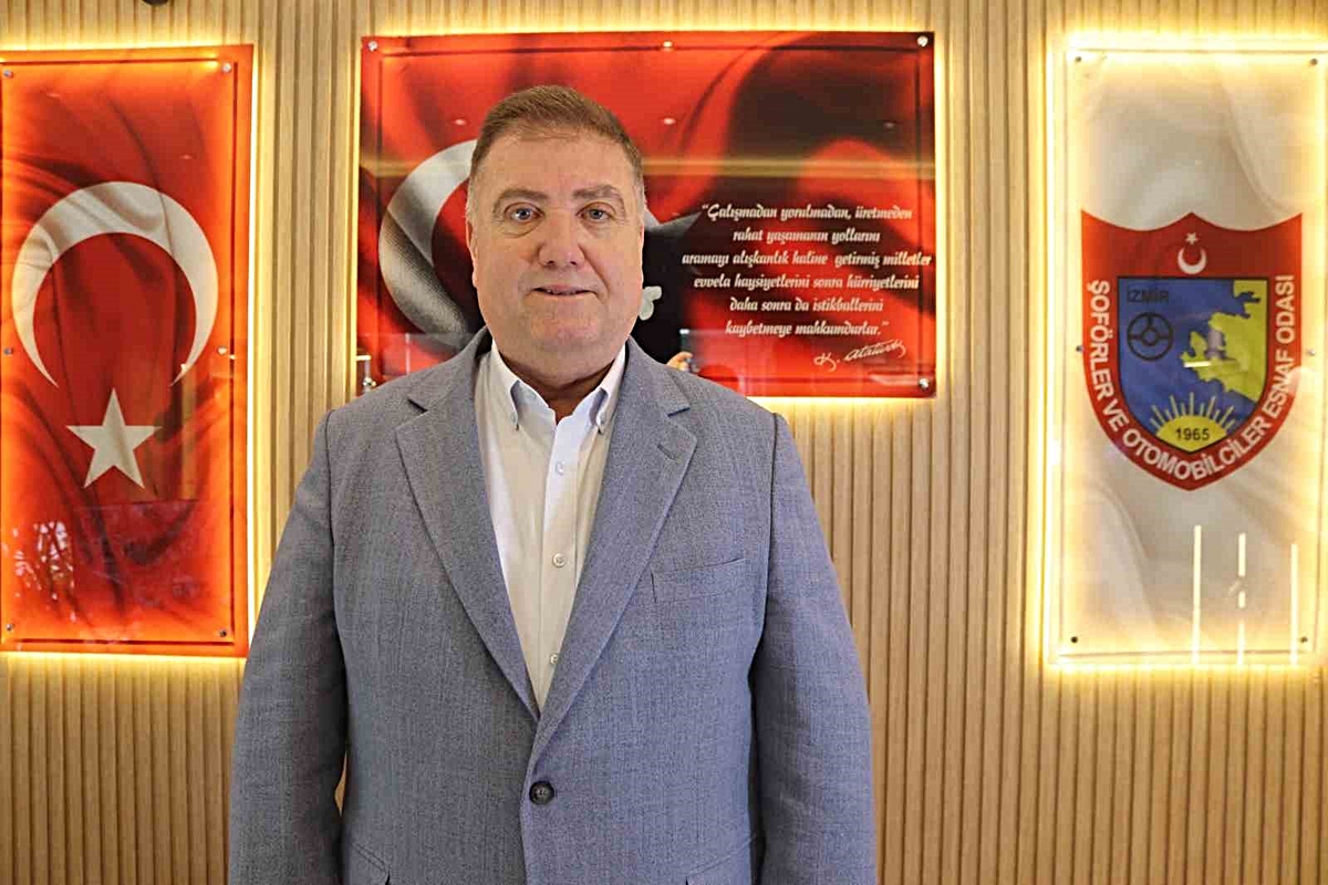 İzmir Şoförler Odası Başkanı Özkan, airbag üzerine POS konulmaması uyarısında bulundu