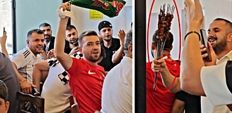 Kahvaltıda birlikte ciğer yediler! Amedspor ve Beşiktaş taraftarından dostluk mesajı
