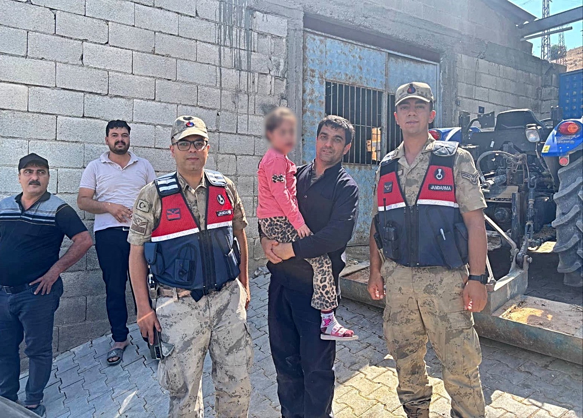 Kilis Polateli'de kaybolan down sendromlu çocuk dron destekli aramayla bulundu
