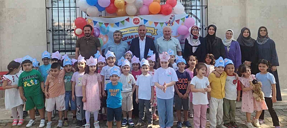 Aydın'da 100'ün üzerinde 4-6 yaş Kur'an sınıfında ders başı yapıldı