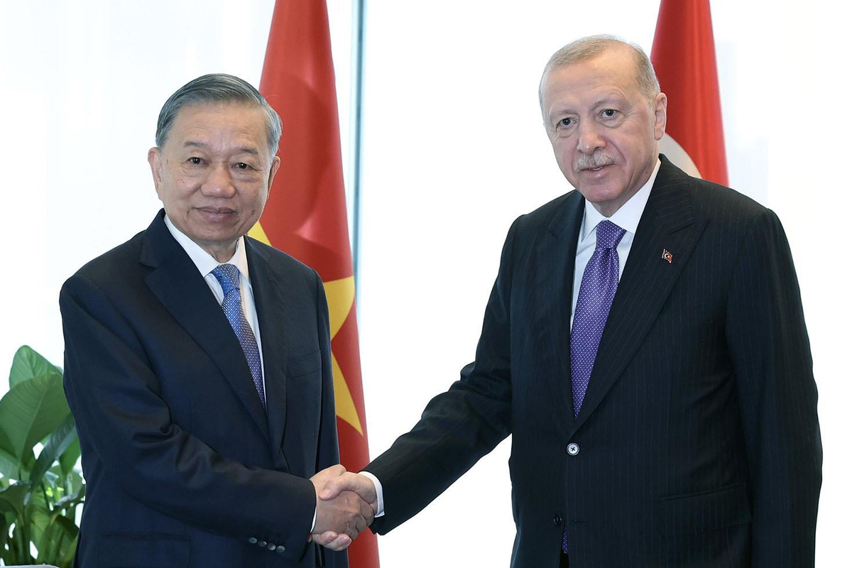 Cumhurbaşkanı Erdoğan, Vietnam Devlet Başkanı Lam ile görüştü