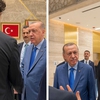 Cumhurbaşkanı Erdoğan'dan milli yıldıza esprili davet: Ankara'ya geleceksin, benim takımda oynarsın