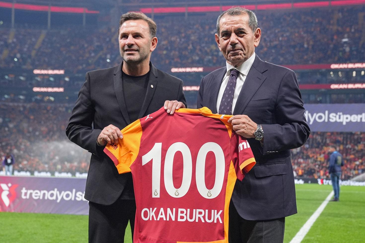 Dursun Özbek'ten Okan Buruk'a destek