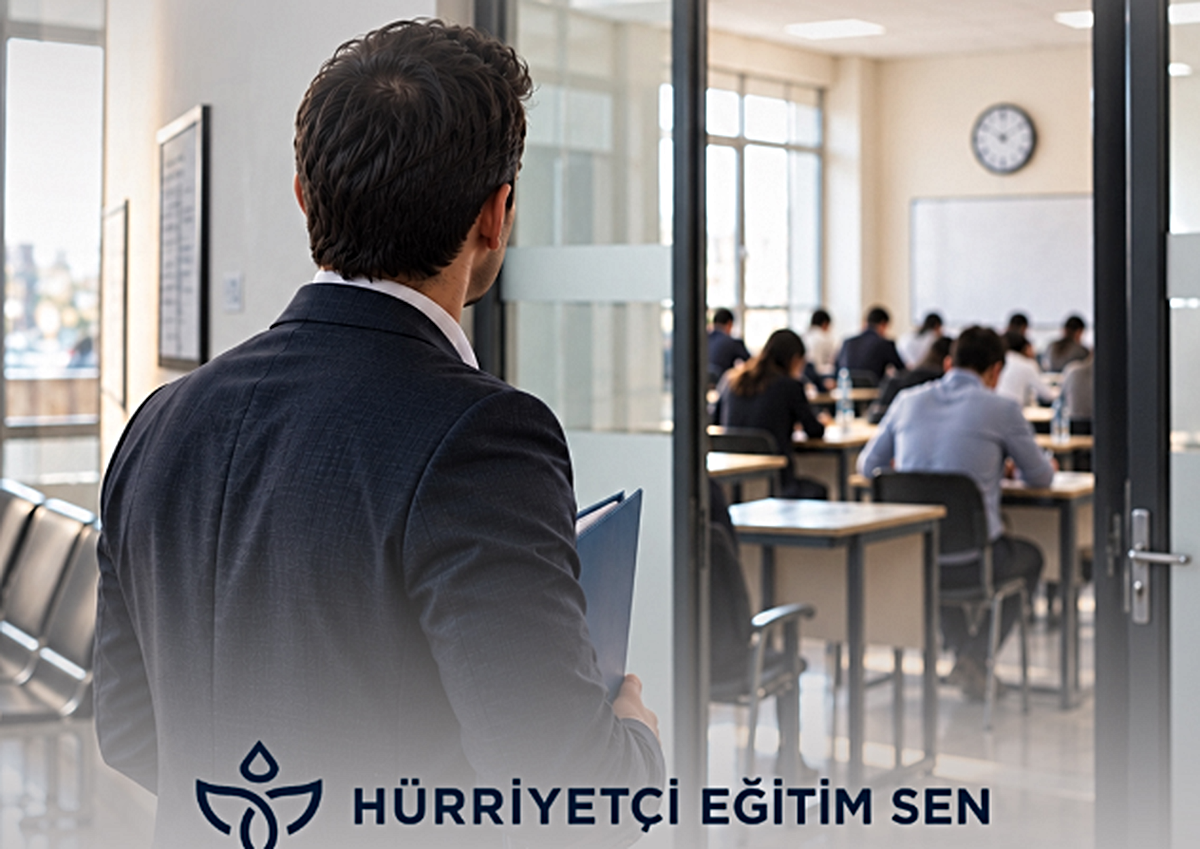 Hürriyetçi Eğitim Sen, MEB personeli için görevde yükselme sınavı talebiyle başvurdu