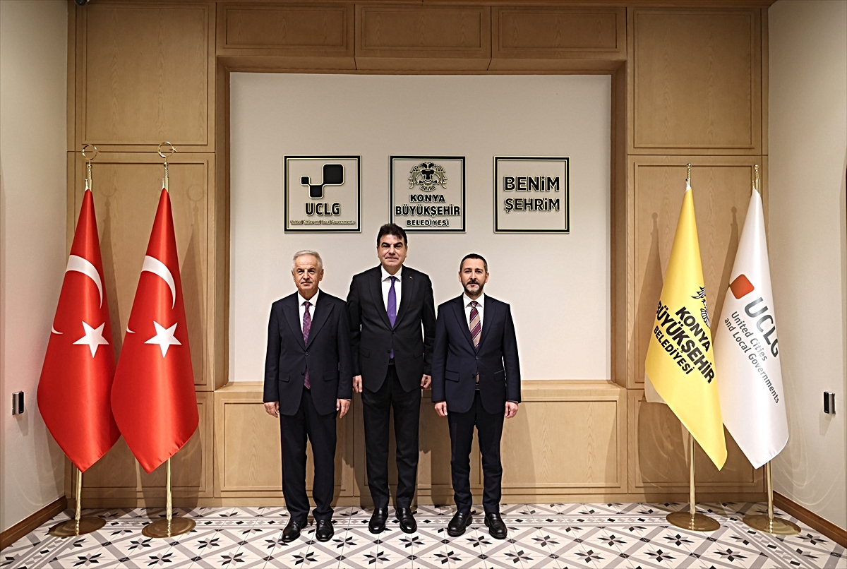 Milli Savunma Bakan Yardımcısı Heybet, Konya Büyükşehir Belediyesi’nde ağırlandı