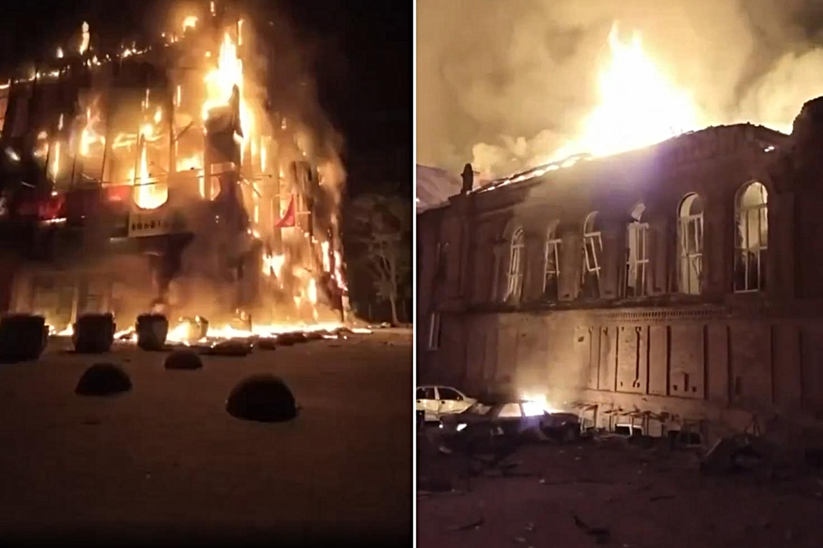 Rusya, Ukrayna'yı yangın yerine çevirdi! 172 İHA ile gece boyunca vurdular