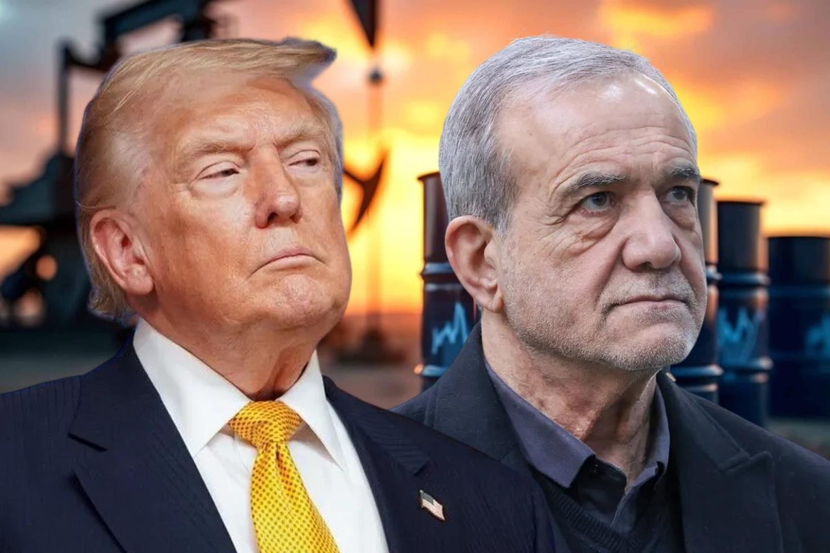 Ağzını açtı petrol fiyatları geriledi! Trump'tan Pezeşkiyan ile görüşme sinyali